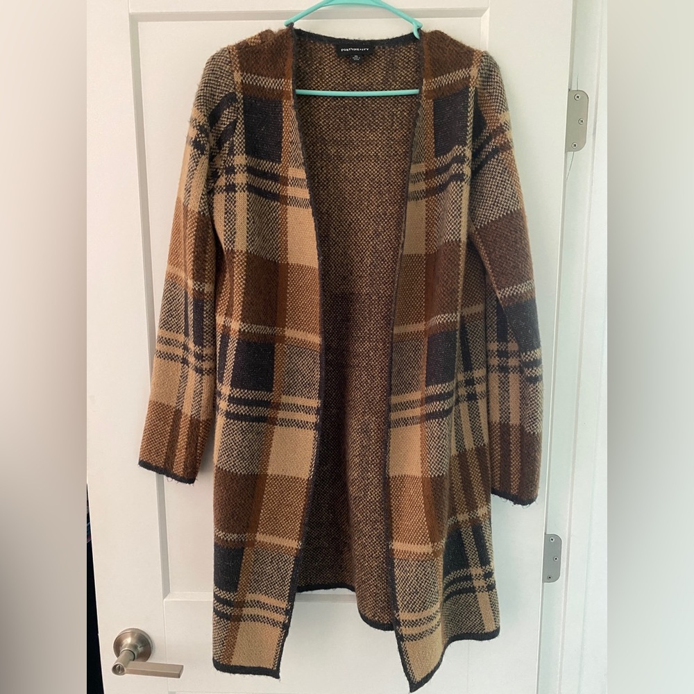 Sawyer Long Sleeve Open Coatigan Fortune & Ivy